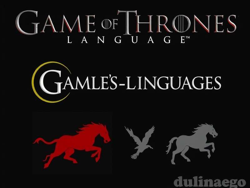 Duolingo Game of Thrones Languages interface showing Dothraki and Valyrian lessons