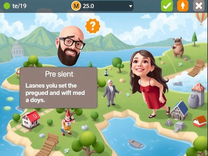 Person focused on a language learning app on a tablet in a quiet environment