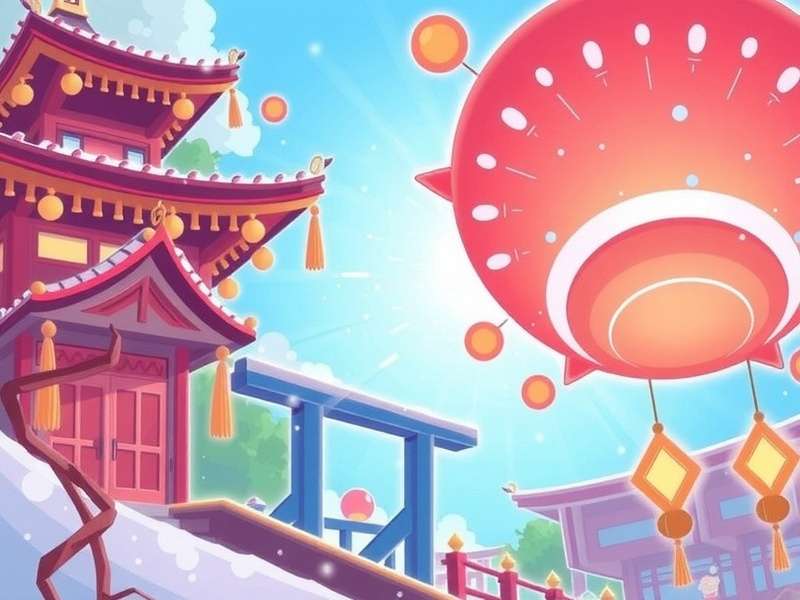 Duolingo Owl character interacting with Genshin Impact's Paimon in game world