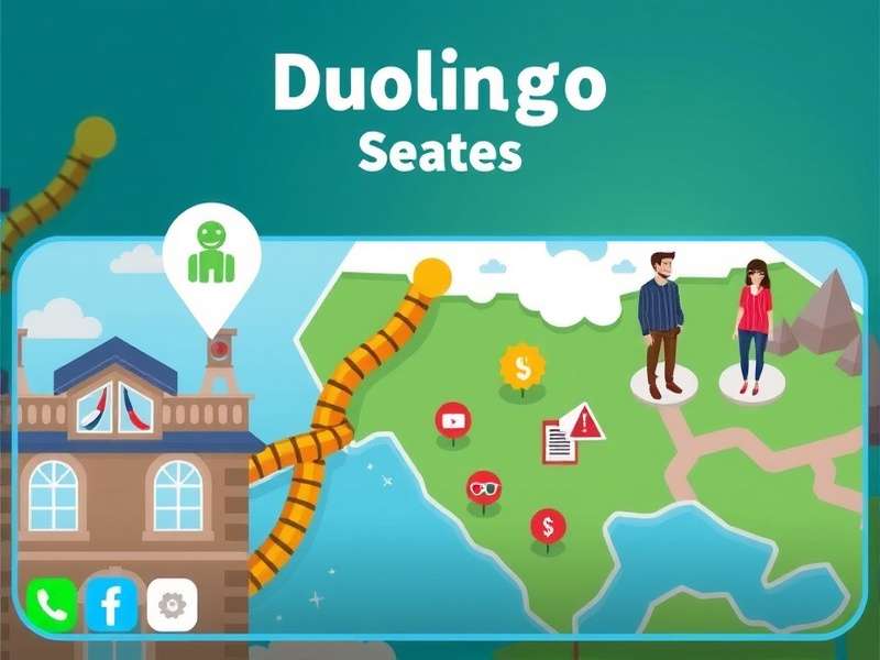 Duolingo Game characters showing different language specialization classes
