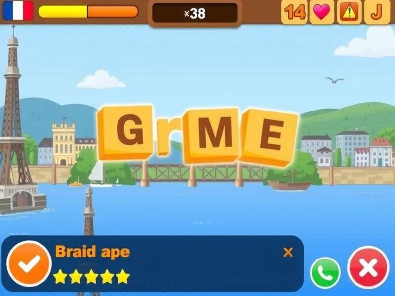 Person using Duolingo app on smartphone with language learning interface visible