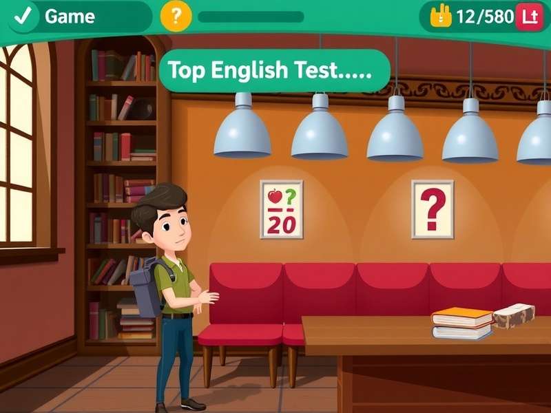 Person taking Duolingo English Test on laptop