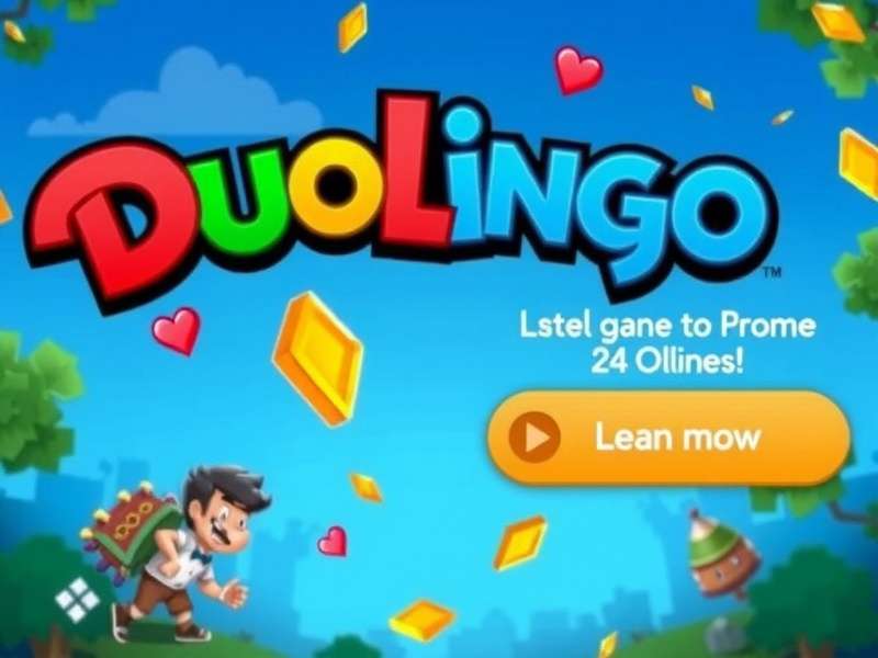 Duolingo game interface showing gems and rewards