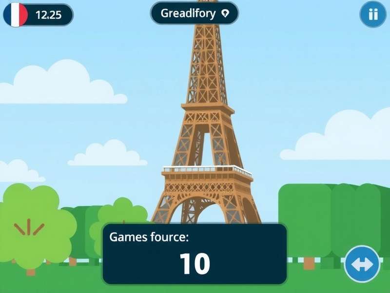 A person using Duolingo on a smartphone and a notebook with French notes