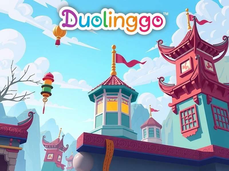 Duolingo Game dashboard showing streak count, leaderboard ranking, and skill tree progress