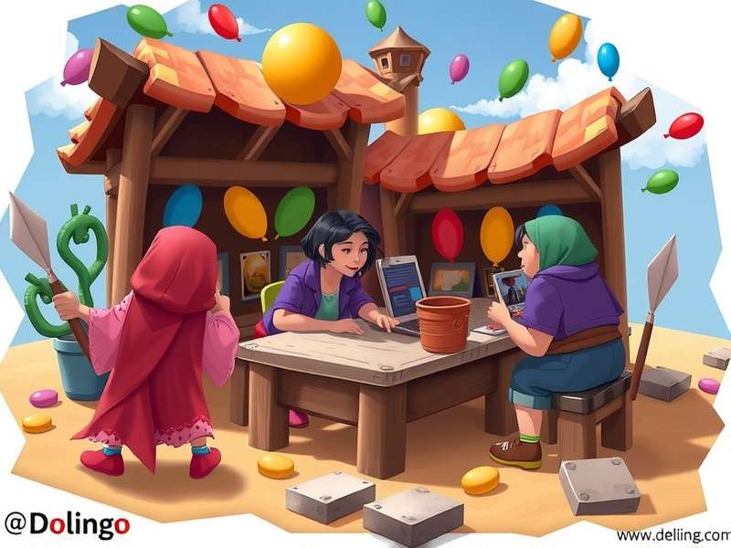 Dolingo — Duolingo Game immersive language learning experience